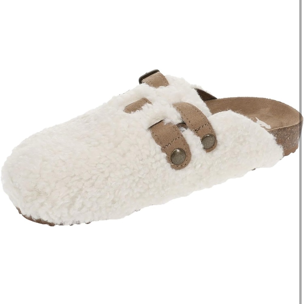 Rocket Dog Cozy Shearling Clogs with Buckle Straps, NWT! - Picture 4 of 11
